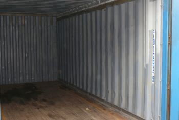 Gebrauchte Container mit Verschlussicherung